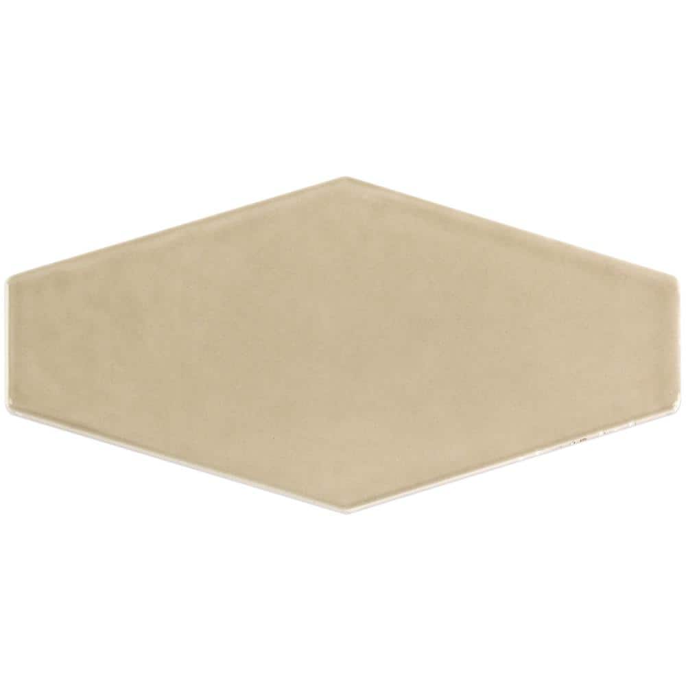 Bolton Beige Polished Hexagonal Ceramic Wall Tile
