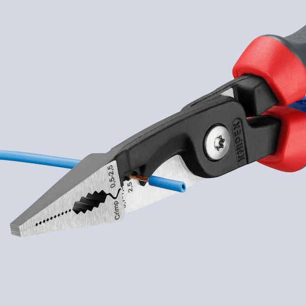 KNIPEX Heavy Duty Forged Steel 6-in-1 Electrical Installation