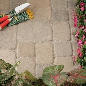 8.27 in. L x 5.51 in. W x 2.36 in. H Desert Blend Concrete Paver Plaza Tumbled (300-Pieces/100 sq. ft./Pallet)