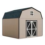 Do-it Yourself Hudson 12 ft. x 16 ft. Wooden Storage Shed for Existing Cement Pad