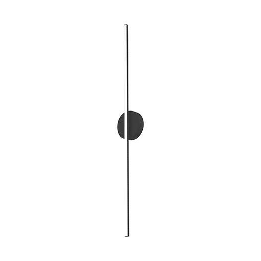 Black Dimmable 47-Inch Direct Wired Electric Sconce