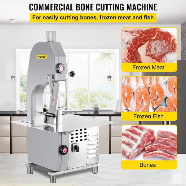 Electric Bone Cutting Machine - 1500W Commercial Frozen Meat Steak Cutting  Machine - Table Saw Blade Bone Cutter Slicers Sawing Machine Meat Grinder