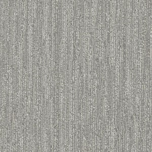 High Castle - Noble - Gray 45 oz. SD Polyester Pattern Installed Carpet