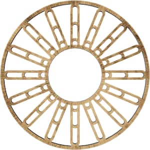16 in. O.D. x 4 in. I.D. x 1/2 in. P Hale Architectural Grade PVC Pierced Ceiling Medallion