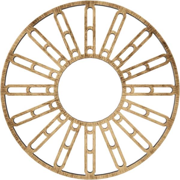 Ekena Millwork 28 in. O.D. x 4 in. I.D. x 3/4 in. P Hale Architectural Grade PVC Pierced Ceiling Medallion