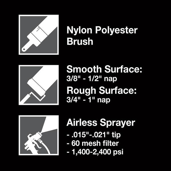 BEHR - 5 gal. #N230-2 Old Map Flat Interior/Exterior Masonry, Stucco and Brick Paint