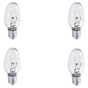 4-Watt C7 Incandescent Night Light Bulb (4-Pack)