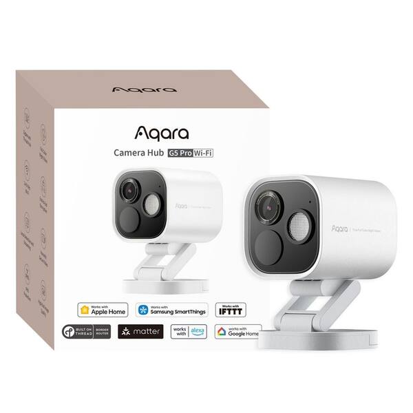 Aqara Camera Hub G5 Pro Hardwired Wi-Fi Outdoor Security Camera