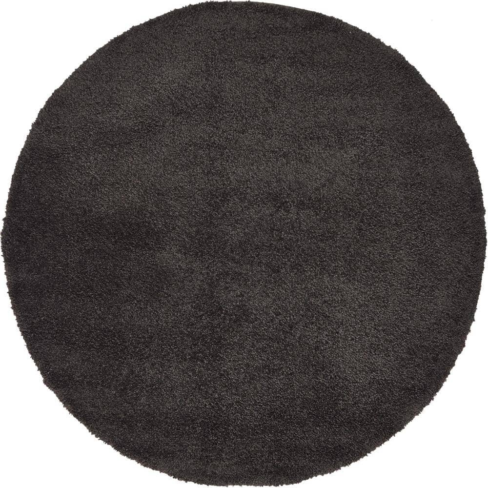 Solo Calabasas Charcoal 6' 0 x 6' 0 Round Rug price history on PriceWatchPro