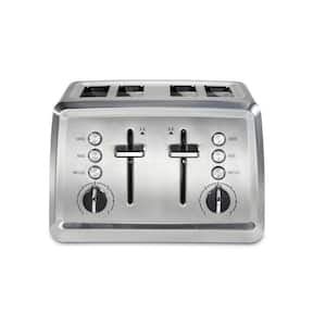Modern Sure Toast 1560 W 4-Slice Stainless Steel Wide Slot Toaster
