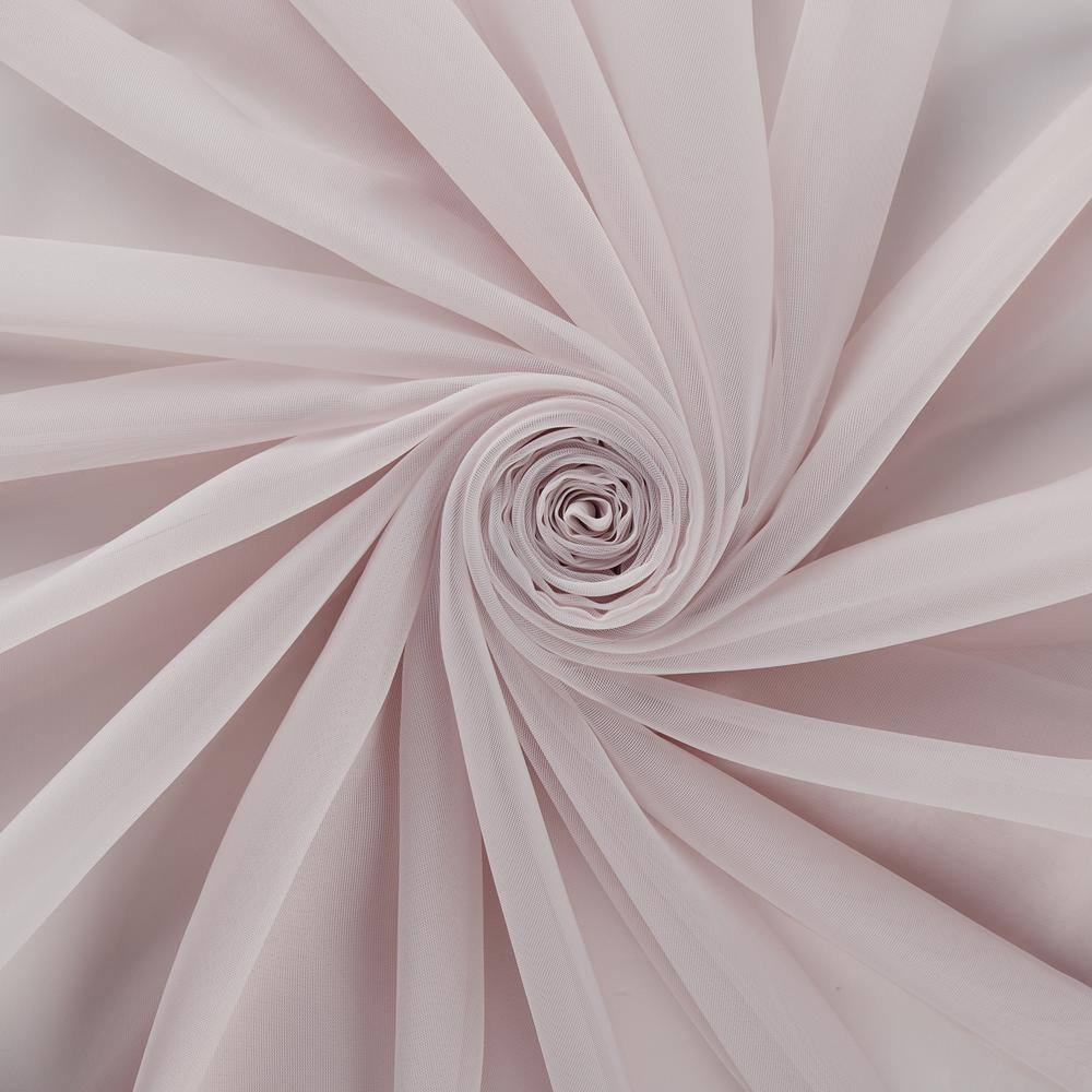 Blush Polyester Grommet Blackout Indoor Window Panel