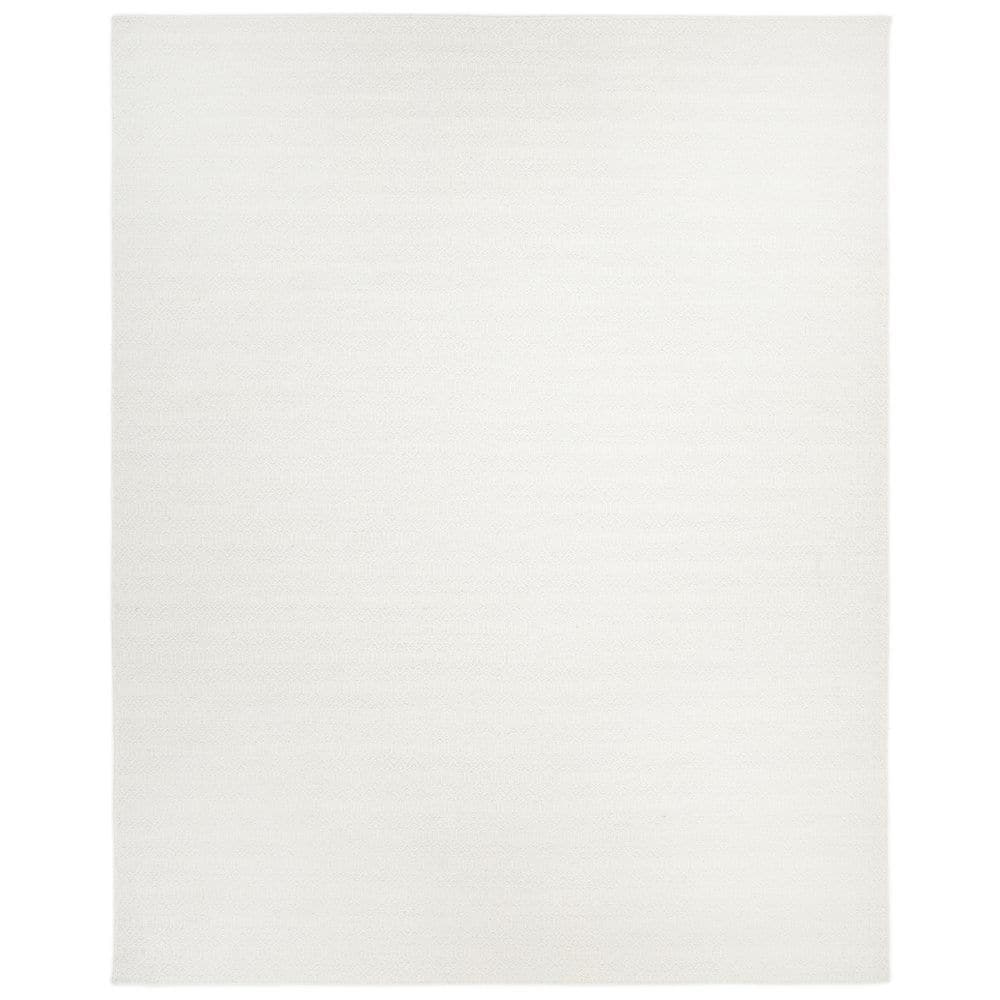 Handmade Ivory Wool 60'' x 36'' Flatweave Area Rug