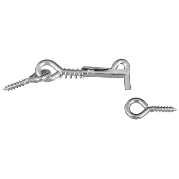 National Hardware 2 in. Zinc Plated Safety Hook and Eye