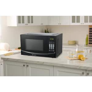 0.9 cu. ft. 900-Watt Countertop Microwave Oven in Black
