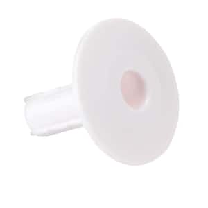 Coaxial Cable Feed-Through Bushing, White