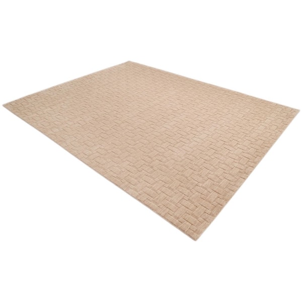 Peyton Beige 3 ft. x 5 ft. Geometric Indoor Area Rug