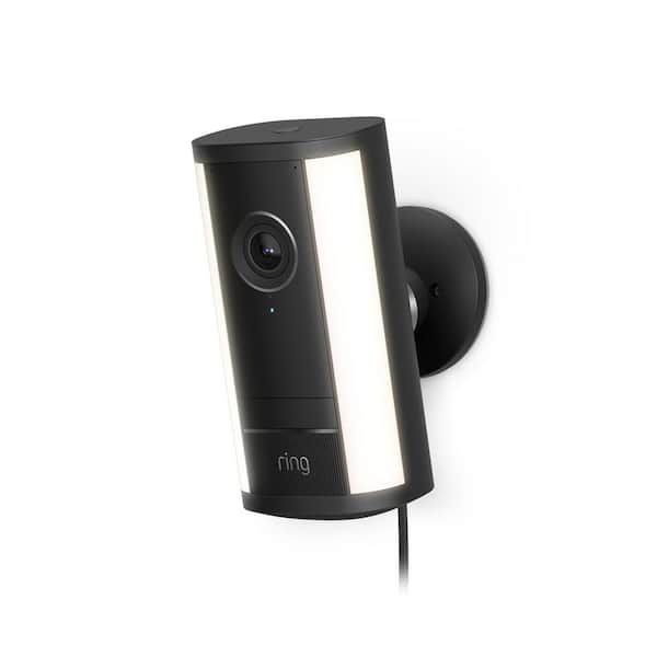 Spotlight Cam Pro (2nd Gen), Plug-In - Retinal 4K Security Camera, 10x Enhanced Zoom, 2-LED Spotlights, Black