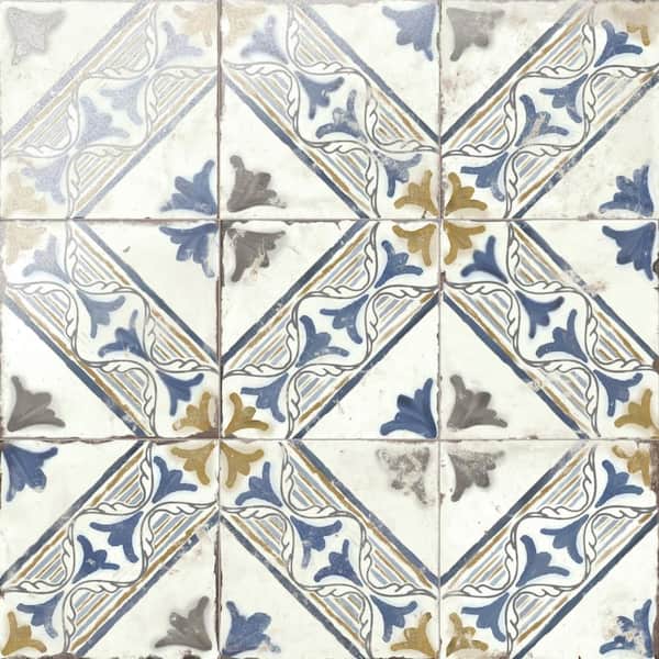 Magnolia Lina 8 in. x 8 in. Porcelain Floor and Wall Tile (5.6 sq. ft. /Case)