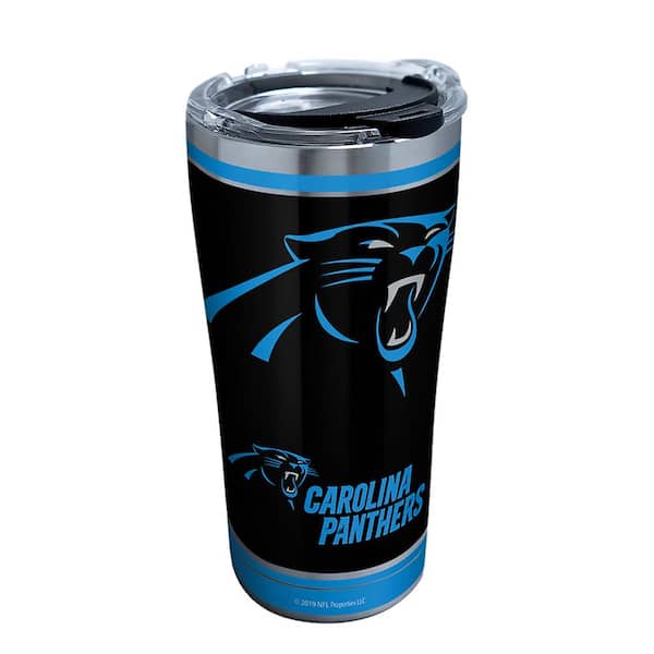 The Lid Home - 1324187 Carolina Stainless NFL Touchdown Tervis Tumbler with Panthers 20 Depot Steel oz.