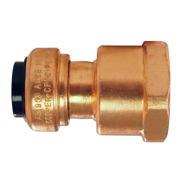 4 Tectite Push Coupling With Stop Plumbing Fitting CXC 1/2" 