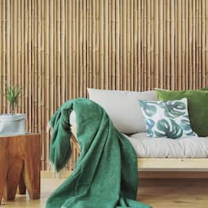 Bamboo Peel and Stick Wallpaper (Covers 28.18 sq. ft.)