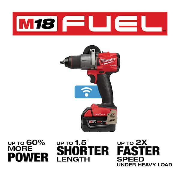 Milwaukee 2796-22 M18 Fuel Drill Driver Impact Combo Kit One-Key 18V Lit  "NEW" 