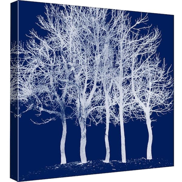 PTM Images 15 in. x 15 in. ''Screened Tree M'' Printed Canvas Wall Art