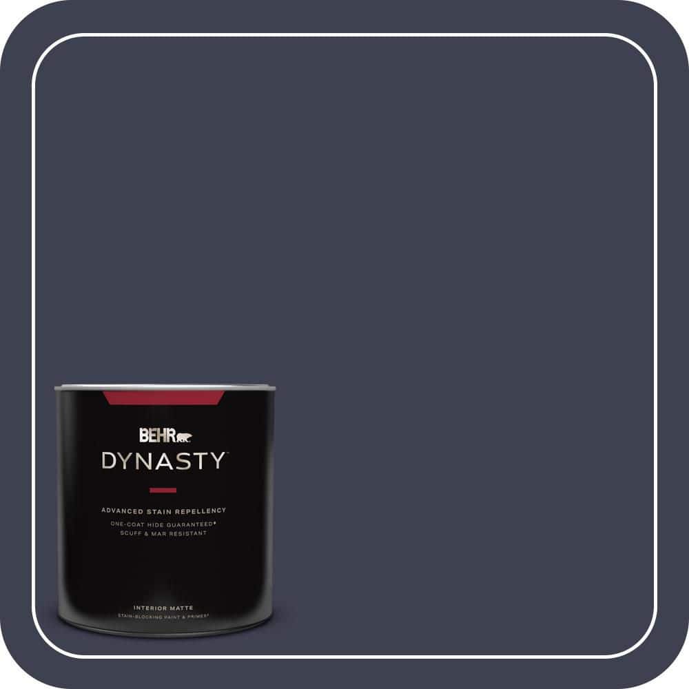 1 qt. #HDC-WR16-03 Blueberry Tart Matte Interior Stain-Blocking Paint and Primer price history on PriceWatchPro
