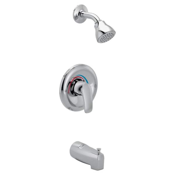 Chateau 1.75 GPM Posi-Temp Eco-Performance Tub and Shower in Chrome