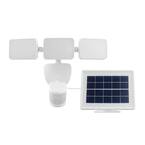 Solar Motion Sensor Security Light - Wireless Outdoor Fake Camera With Bright LED Floodlights