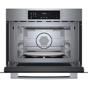 500 Series 24 in. 1.6 cu. ft. Built-in Convection Speed Microwave in Stainless Steel with SpeedChef Cooking