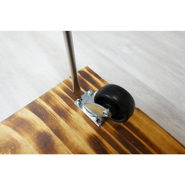 Casters for laminate online floors