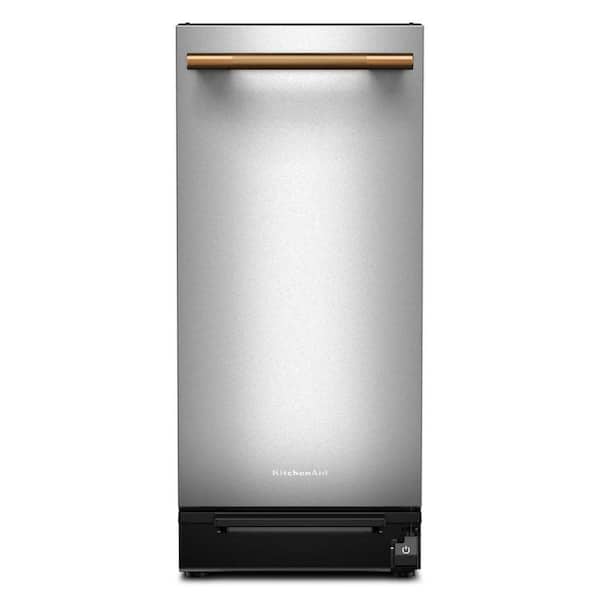 15 in. Built-In Trash Compactor in Stainless Steel Finish with Built-In Odor Management System