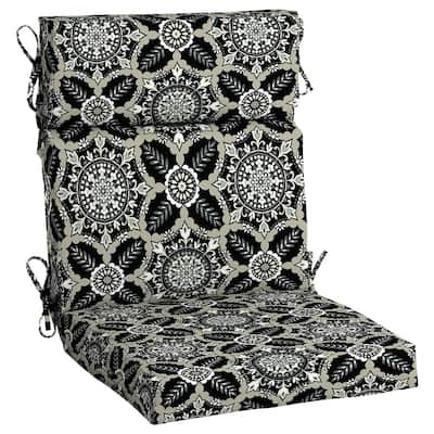 Black Tile Outdoor Chair Cushions The Home Depot Black Tile Outdoor Chair Cushions, Outdoor Furniture Cushions Home Depot