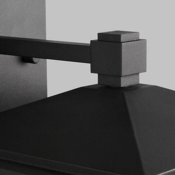 Generation Lighting - Tomek 1-Light Black Outdoor Wall Lantern