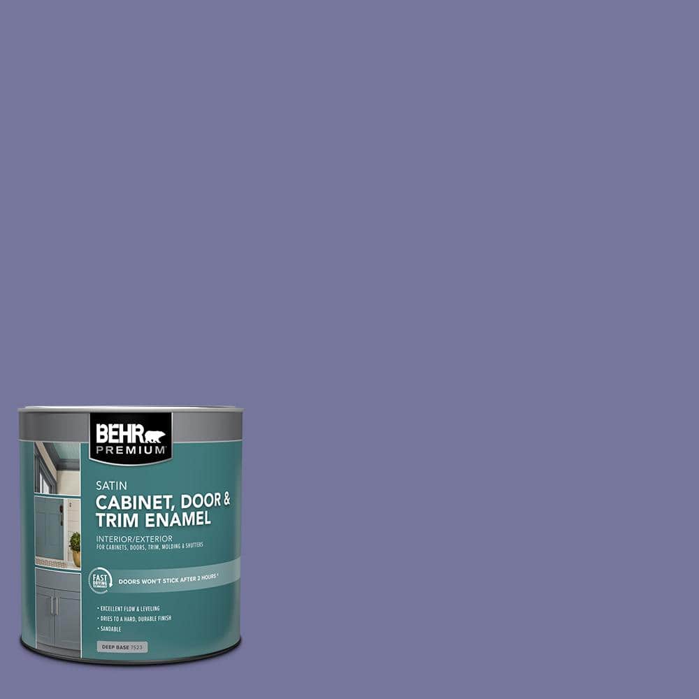 1 qt. #M550-6 Kimono Violet Satin Enamel Interior/Exterior Cabinet, Door & Trim Paint price history on PriceWatchPro