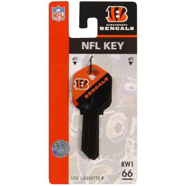 Hillman #66 NFL Cincinnati Bengals Key Blank 89776 - The Home Depot