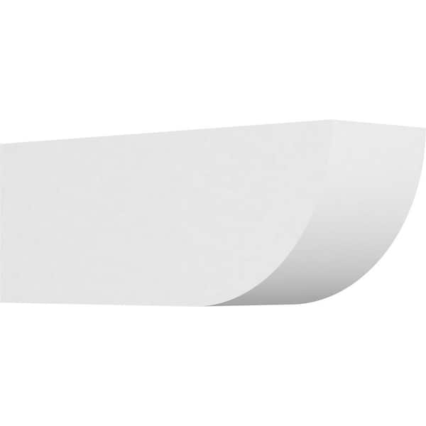 Ekena Millwork 5 in. x 6 in. x 16 in. Standard Durham Architectural Grade PVC Rafter Tail Brace