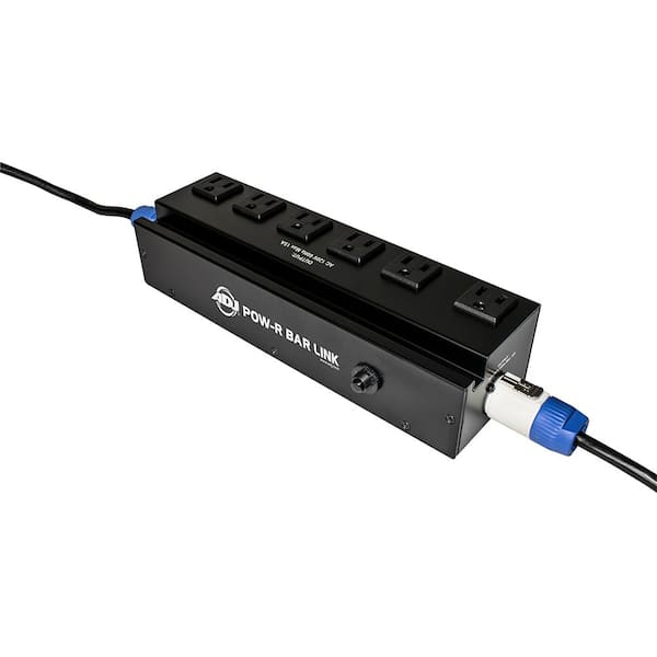 American DJ 6-Outlet Pow-R Bar Link with Power Con