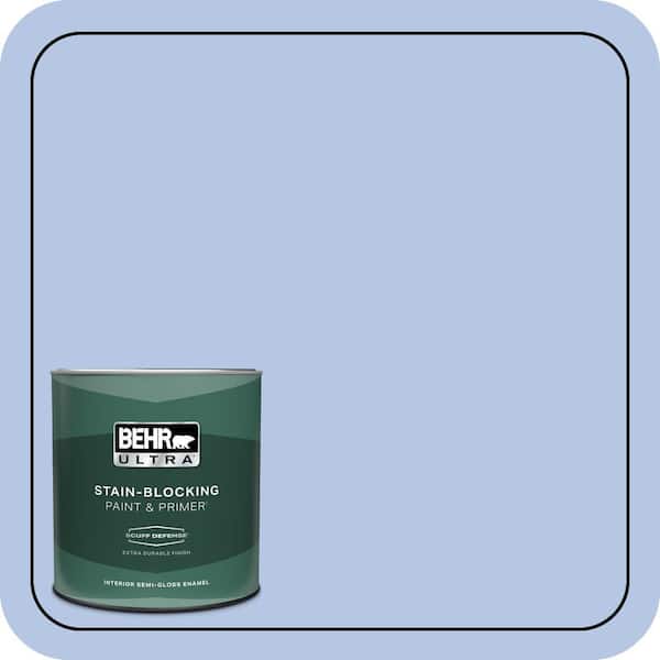 BEHR ULTRA 1 qt. #590A-3 Beautiful Dream Extra Durable Semi-Gloss Enamel Interior Paint & Primer