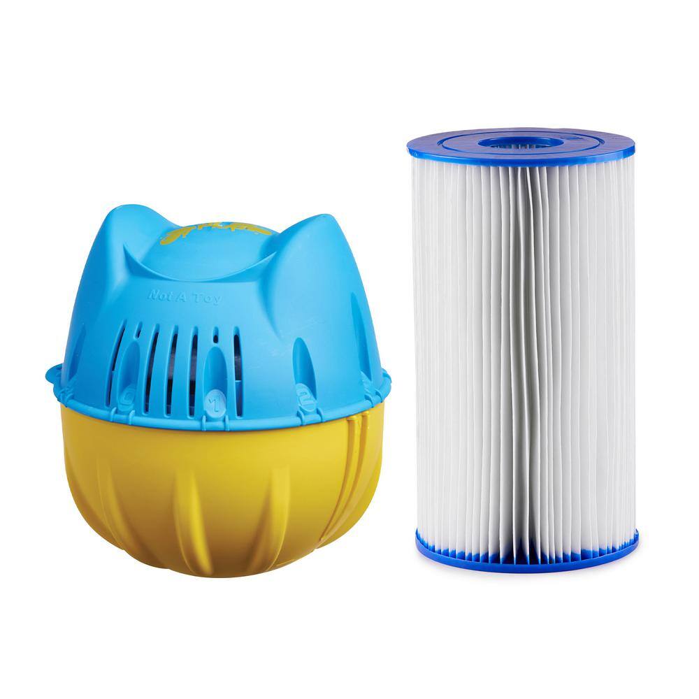 Bestway 6 in. Dia Pool Filter Pump Replacement Cartridge & Hey! Cool