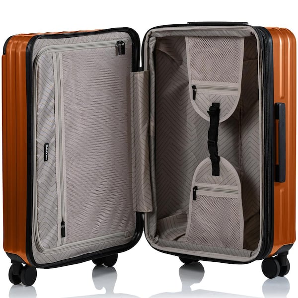 CHAMPS Element 28 in. 24 in. 20 in. Copper Hardside Luggage Set