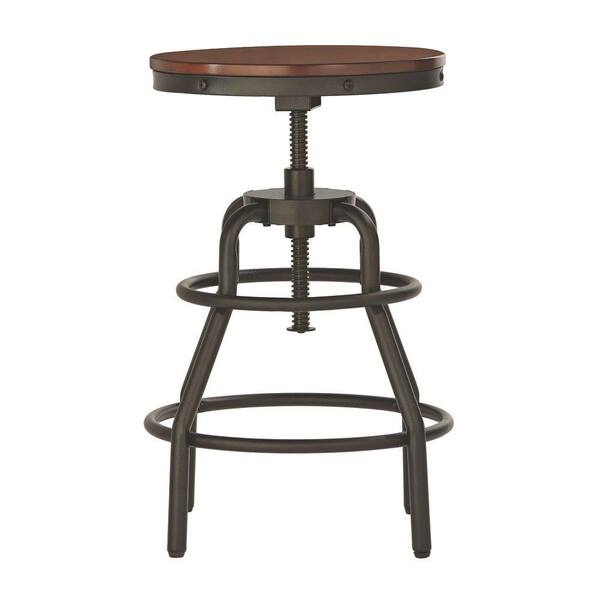 Industrial Mansard Adjustable Height, Are All Bar Stools The Same Height
