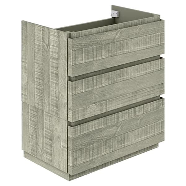 Fresca Formosa 29 in. Freestanding Single Bath Vanity Cabinet without Top in Sage Gray
