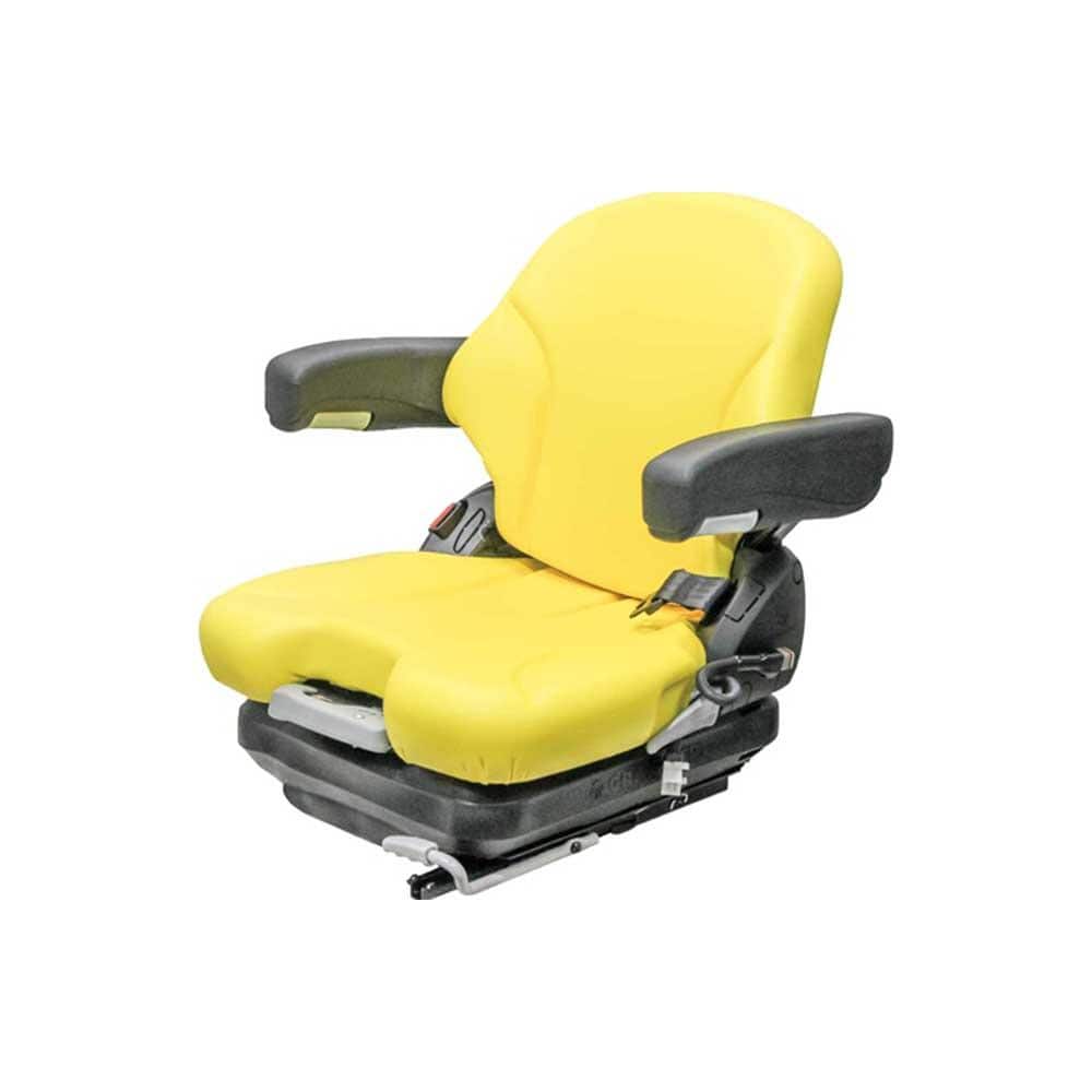 136 Mechanical Suspension Seat : With Armrests & Seat Belt : Yellow Vinyl price history on PriceWatchPro