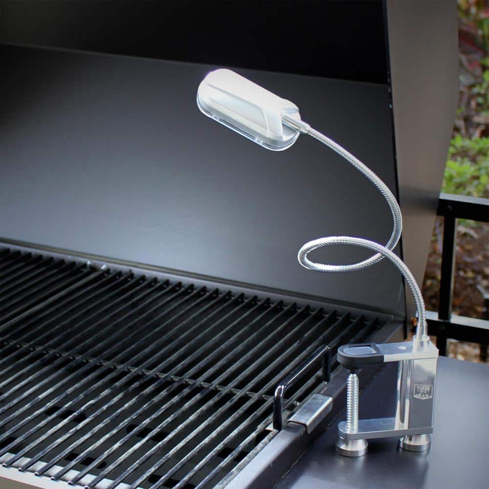 Yukon Glory Magnetic LED Grill Light with Flexible Gooseneck