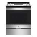 30 in. 4 Element Slide-In Electric Range in Stainless Steel with Standard Cooking