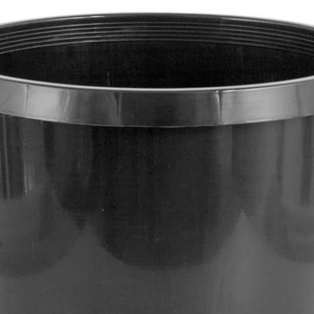 Black 10 Gallon Durable Plastic Garden Nursery Pots Set