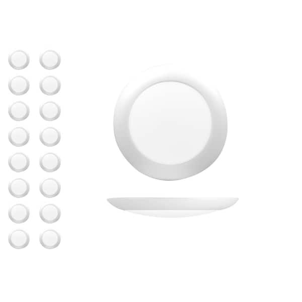 NICOR RSD 8 in. White Selectable LED Flush Mount Downlight, (16-Pack)