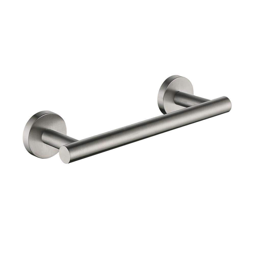 Stainless Steel 9 in. Wall Mounted Single Towel Bar in Brushed Nickel price history on PriceWatchPro